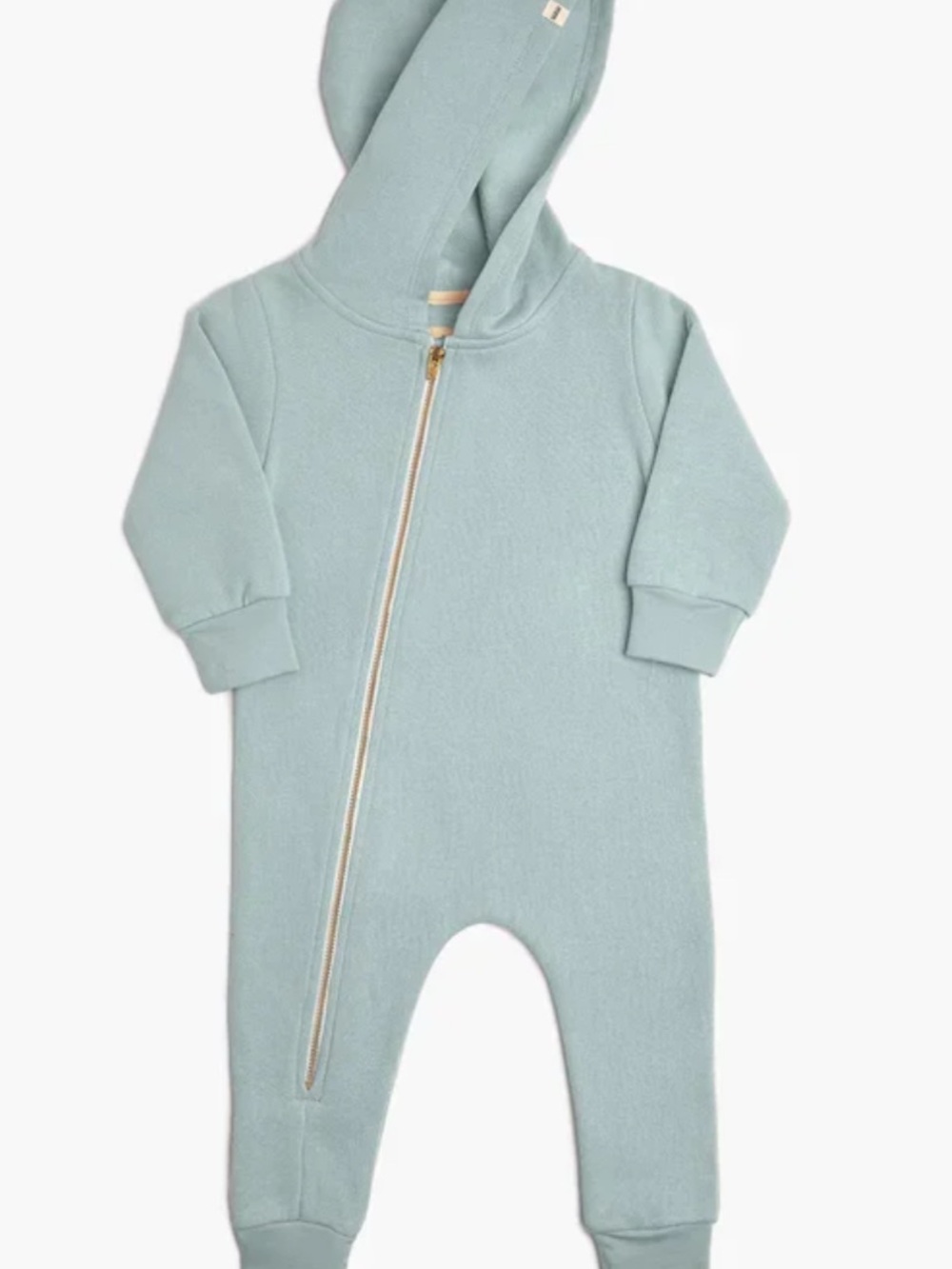 Mini Mioche 100% organic cotton, plush biker romper